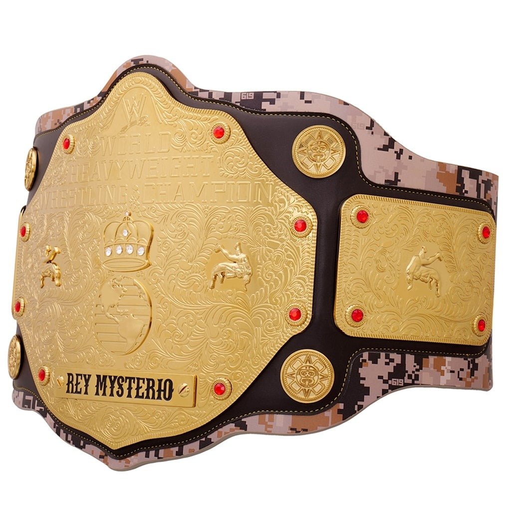 Rey Mysterio 619 San Diego Signature Series Belt - Image 3