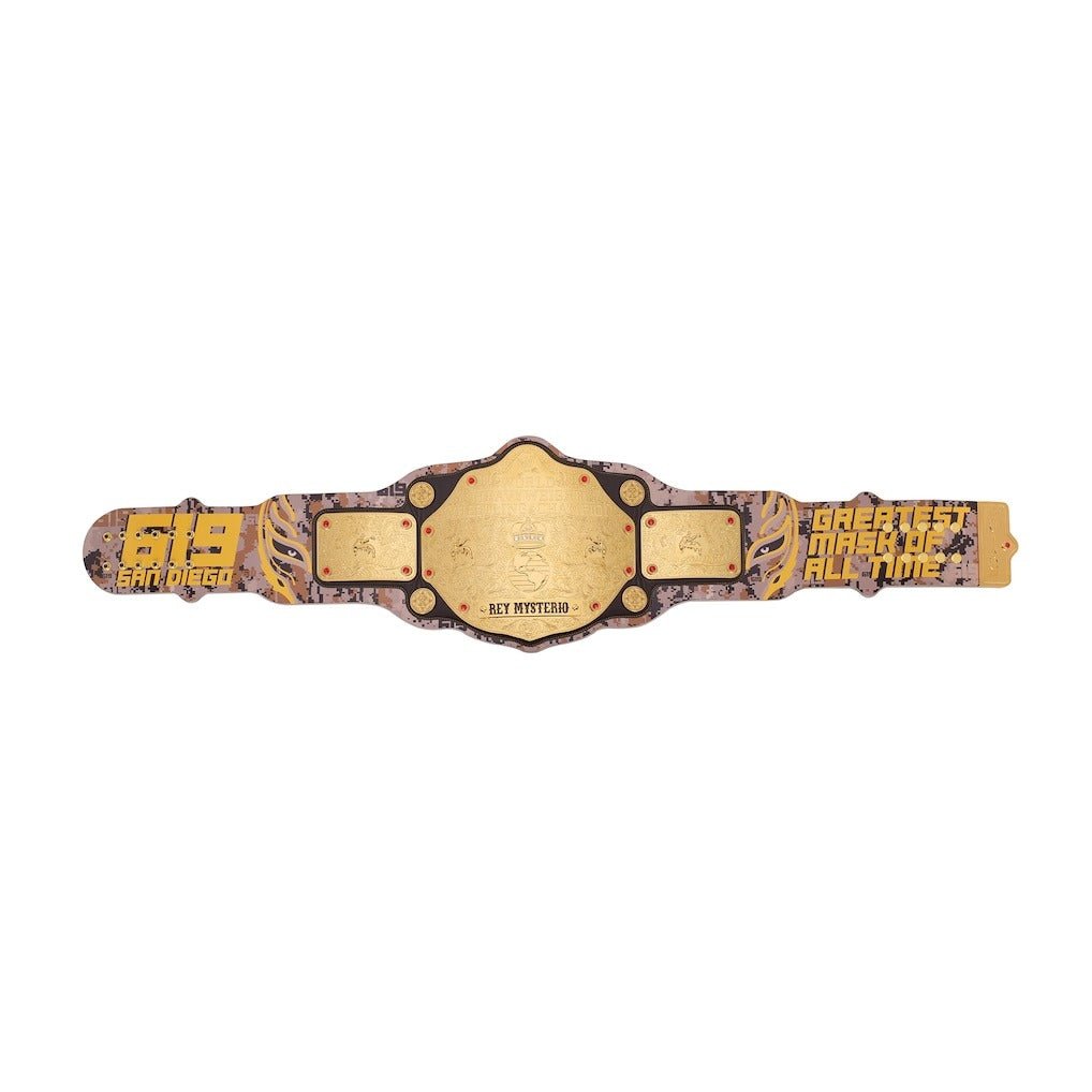 Rey Mysterio 619 San Diego Signature Series Belt - Image 4